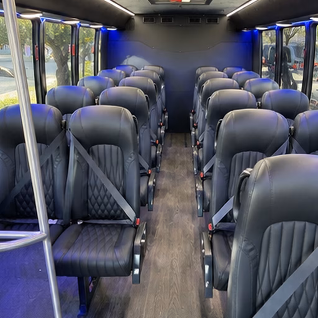 new haven corporate event transportation onboard seating
