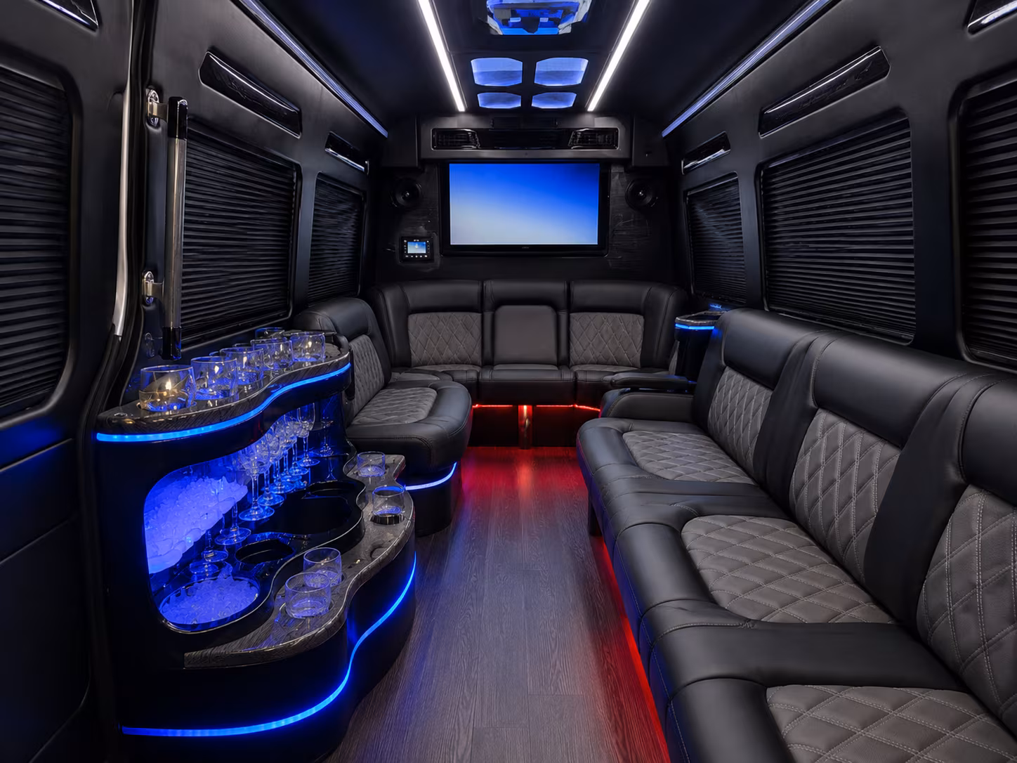 new haven employee transportation onboard seating