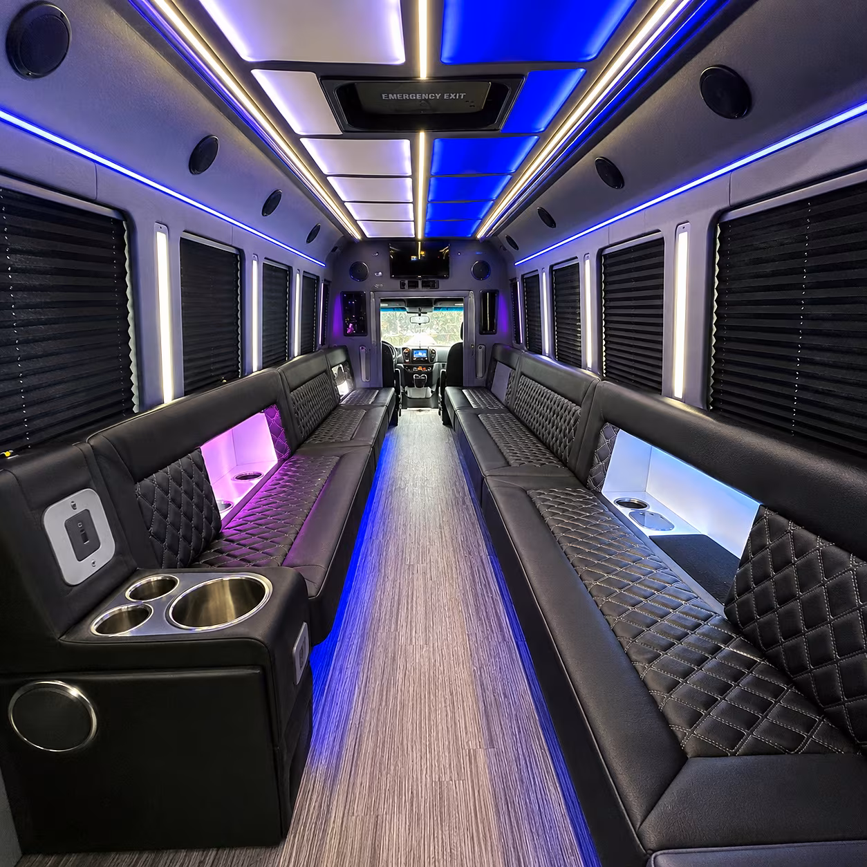 new haven sporting event party bus rental