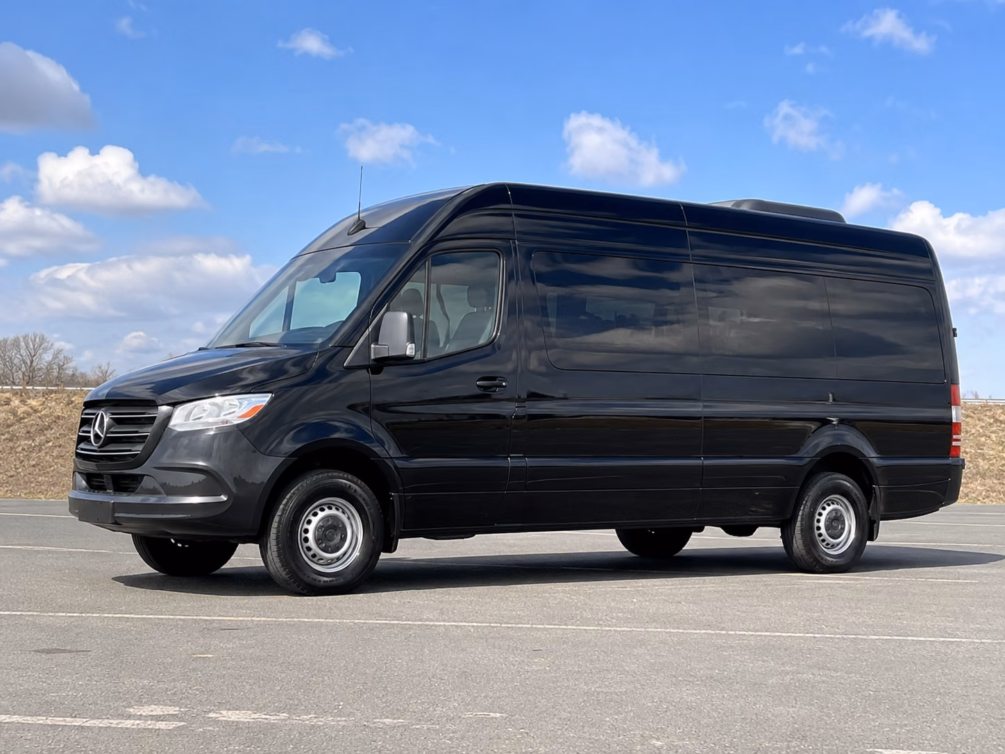 sprinter van with driver